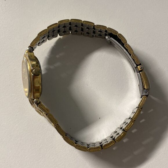 Givenchy Paris Diamond Quartz Watch Women's Gold Tone Bracelet - Picture 5 of 10